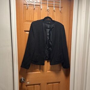 Preswick & Moore Black Textured Blazer